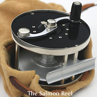 A Leeda Magnum 200D salmon fly fishing reel 10cm with